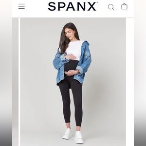 *SOLD* Spanx EcoCare Mama Seamless Leggings